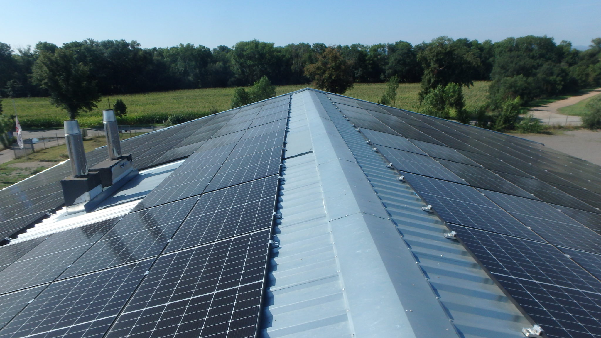 Dachparallele Anlagen